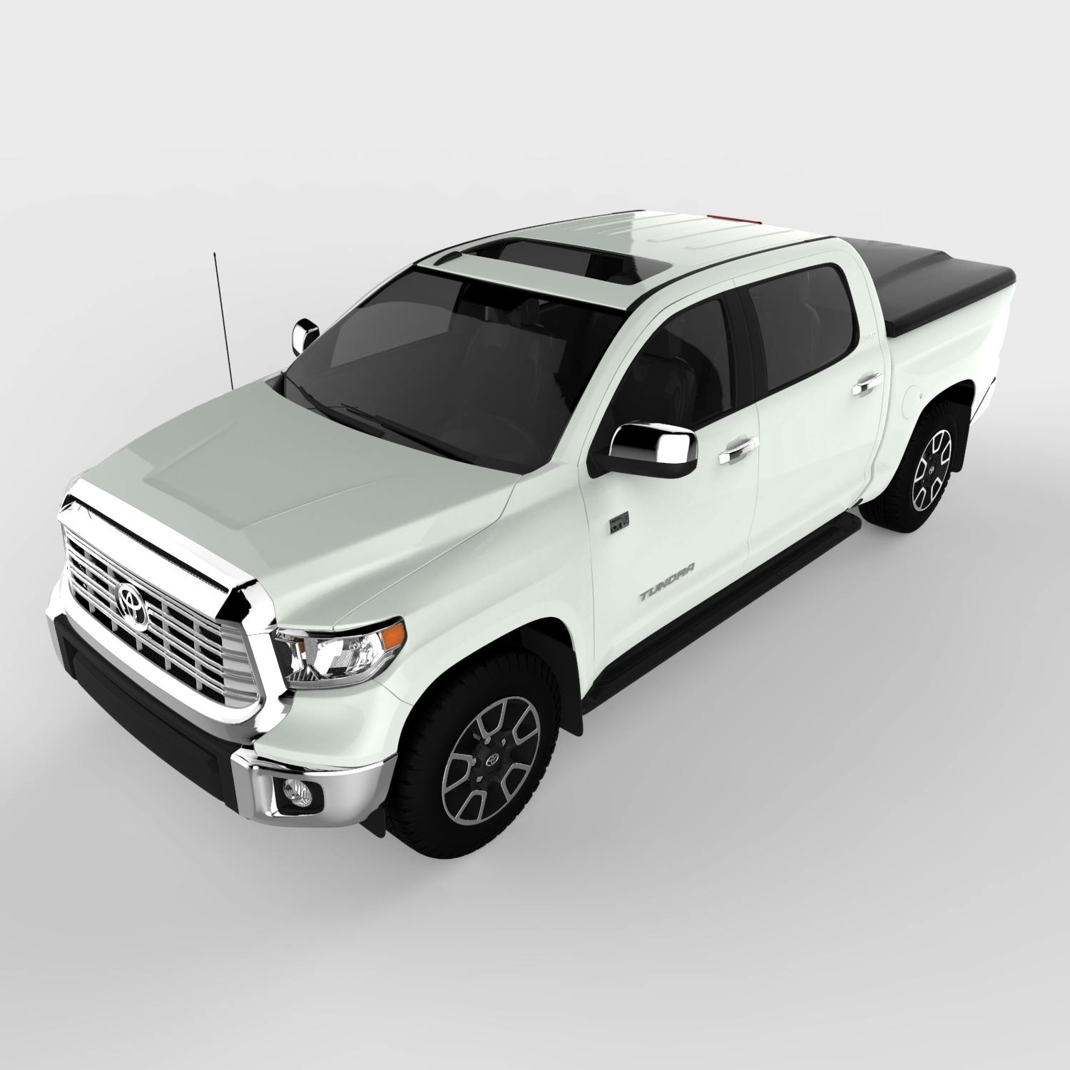 UnderCover UC4118 Elite 14-21 Tundra 5'6" w/out Trail Special Edition Storage Boxes - Blk Txt
