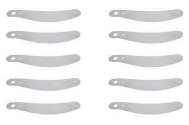 Ultra Shield Tearoffs 12.25in Strght Zamp Helmets 1256