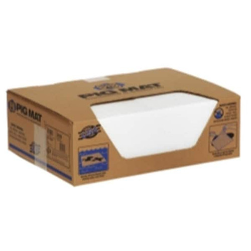 Water-Rep Oil-Absorbent Light Weight Mat Pad - White - 15 in. x 20 in.