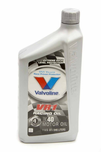 Valvoline HP 40W Racing Oil VR1 1 QT VAL822390-C
