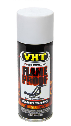 Flat White Hdr. Paint Flame Proof VHTSP101