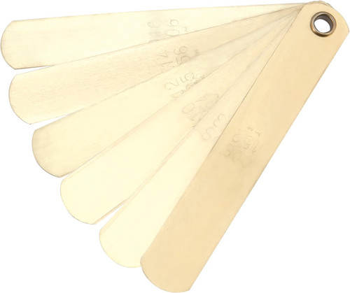Performance Tool 200-W80526 6-Piece Non-Magnetic Feeler Gauge Set