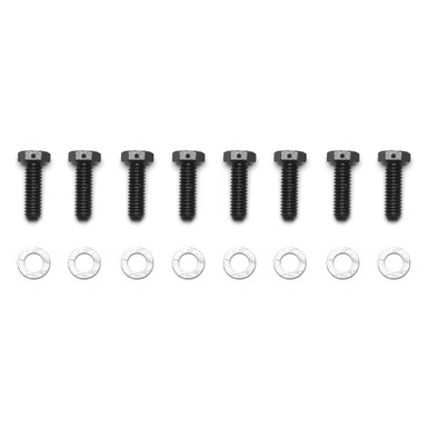 Wilwood Bolt Kit Rotor 5/16-18 x 1.00 Hex Head Steel Black Oxide 8-Pack 230-8390