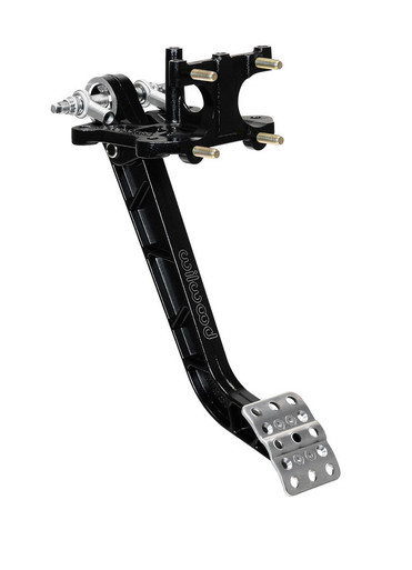 Wilwood Adjustable Tru-Bar Brake Pedal Dual Master Cylinder Reverse Swing Mount 6.25:1 Ratio 340-15077