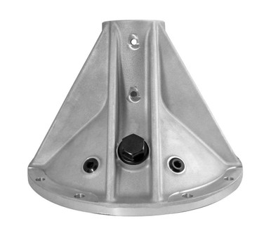 Winters Side Bell 10in 8-Rib RH Aluminum with Inspection Plug WIN12083