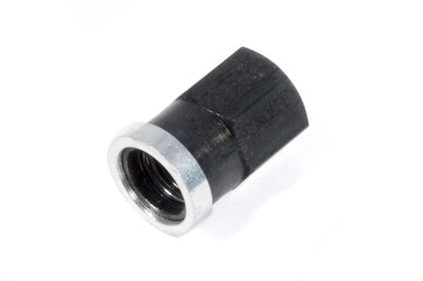 Winters Cover Nut Short Quick Change Aluminum Black 7794ASBK
