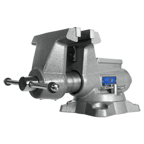 Wilton Mechanics Pro Bench Vise, 6-1/2" Jaw Width, 6" Jaw Opening, 4-3/8" Throat