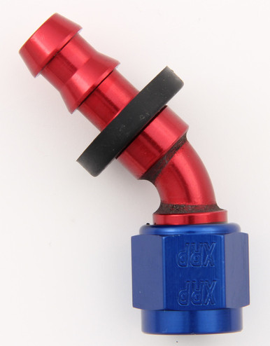 XRP #12 45 Deg Push-On Hose End XRP234512