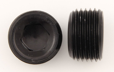 XRP 1/4in Allen Head Pipe Plug (2pk) Black XRP993203BB
