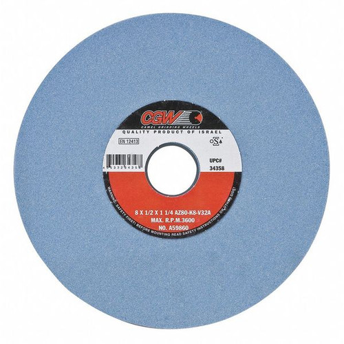 Surface Grinding Whl, 7X1/2X1-1/4 inches, T1, 34320 (10pk)