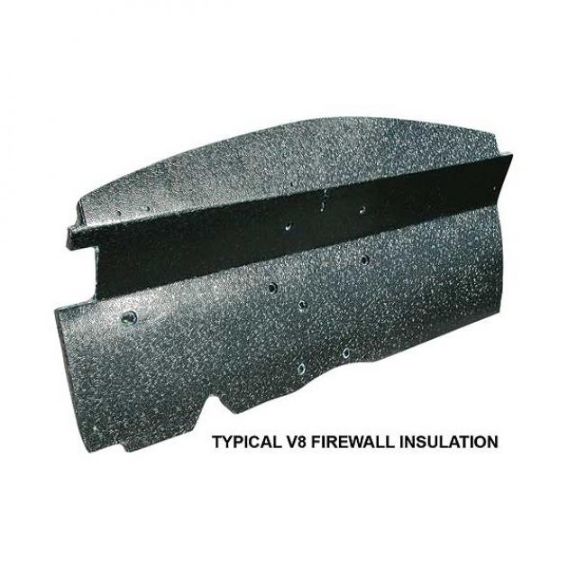 Firewall Insulator - Requires 10 Studs - Ford Passenger With 85 HP