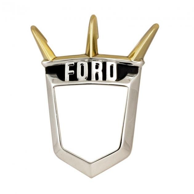 Dennis Carpenter Deck Emblem Bezel - 1955 Ford Car B5A-7042522-A