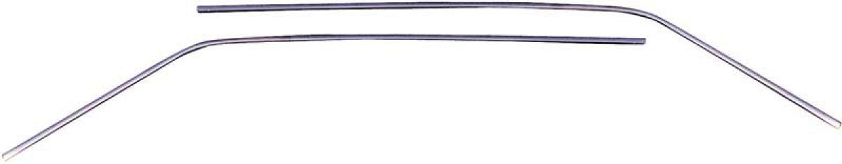 1966-67 Chevy II Nova, Roof Drip Molding Set, 2 Door, Hardtop, Coupe, Pair