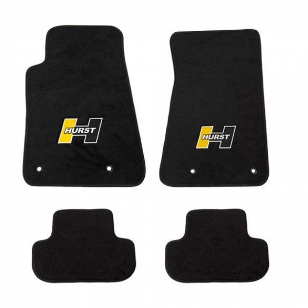 Hurst Floor Mats, Gold Logo, 2010-2015