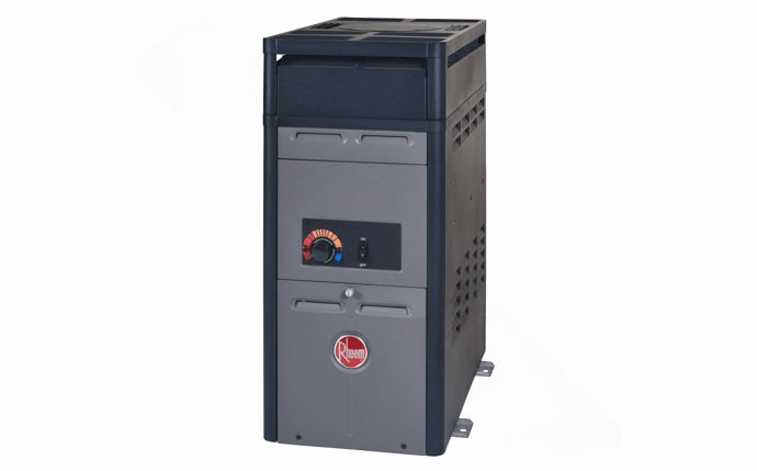 Analog Above Ground Natural Gas Heater with Electric Ignition 105K BTU
