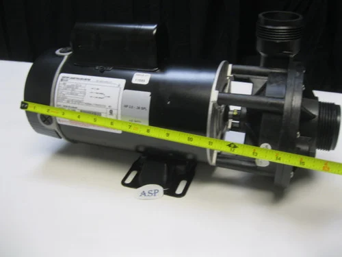 Aqua-Flo FMHP 2.0HP Spa Pump 230V 48Frame 2-Speed 1-1/2″ 8.5A Complete Assembly