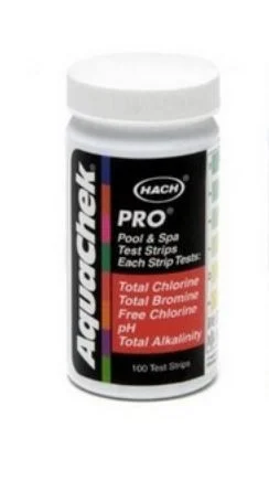 Aquachek Pro 5-Way Test Strips Total Chlorine Free Chlorine 511710