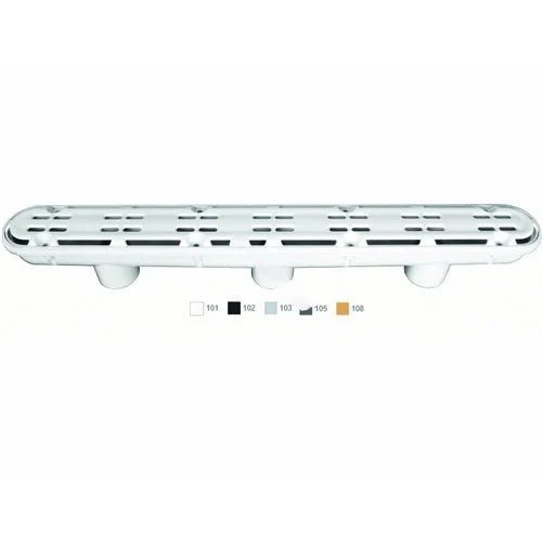 AQUASTAR POOL PRODUCTS 32CDAV101 32″ Channel Drain Anti-Entrapment Suction Outlet Cover White