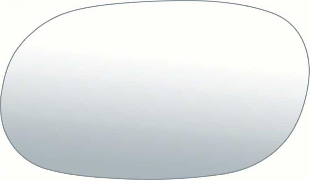 1970-81 Camaro, Firebird, Nova, Outer Door Mirror Glass, with Remote Bullet Mirror, LH Drivers Side