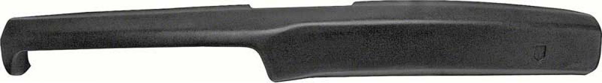 1968 Chevy II Nova Dash Pad, without AC, Black
