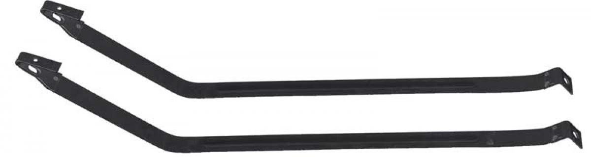 1962-67 Chevy II, Nova, Fuel Tank Mounting Straps, EDP Coated Steel, Pair