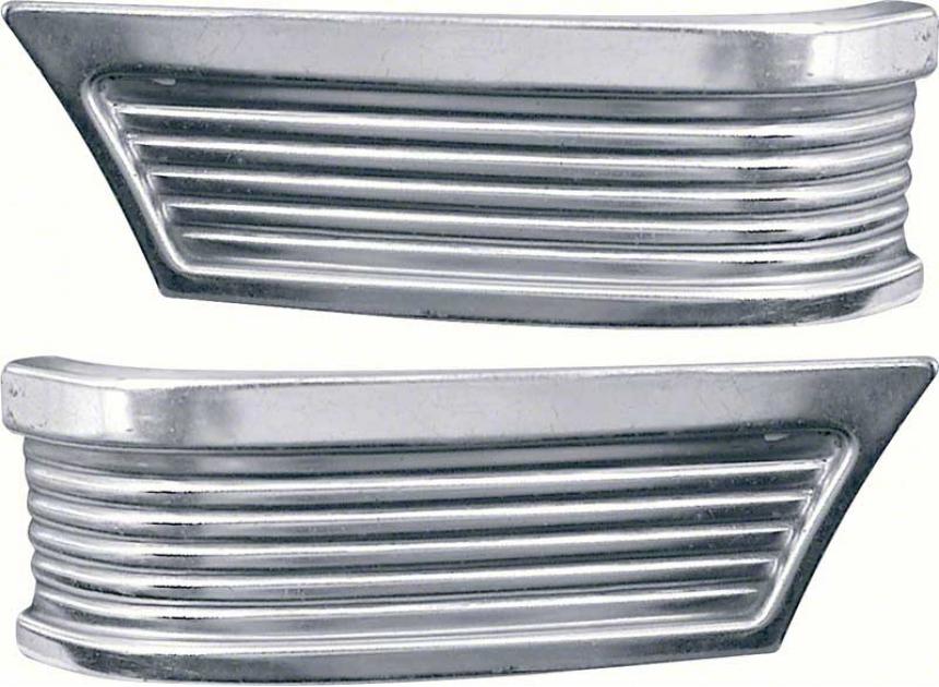 1962-64 Chevy II, Nova, Park Lamp Extension Moldings, RH & LH, Pair