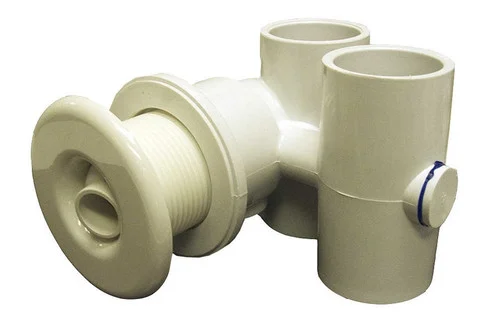 Balboa Jet Assembly Slimline 1″ X 1″ With Long Wall Fitting White Without Escutcheon | 10-5480
