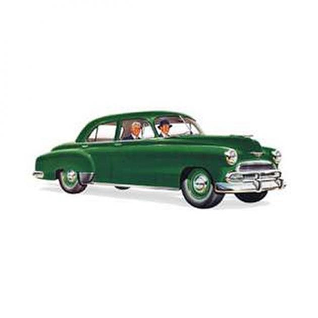 Chevy Quarter Glass, Hardtop And Convertible, 1949-1952