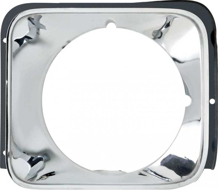 1976 Nova, Headlamp Bezel, Concours, Chrome, LH Driver Side