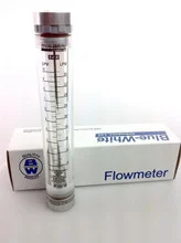 Blue-White Industries -FlowMeter,F-400N Series, 1-10 GPM, 3/4″ THD Inline – F-40750LN-12