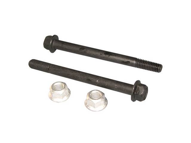 Engine Insulator to Frame Mount Fastener Kit, 4-pc bolt and nut kit for (72-81)