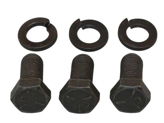 Crankshaft Pulley Fastener Kit, 6-pc, OE Correct AMK Products reproduction