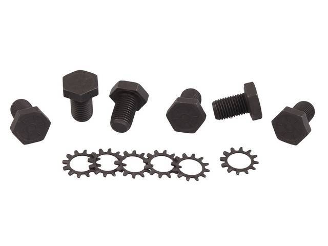 Flexplate to Crankshaft Fastener Kit, 12-pc, OE Correct AMK Products reproduction