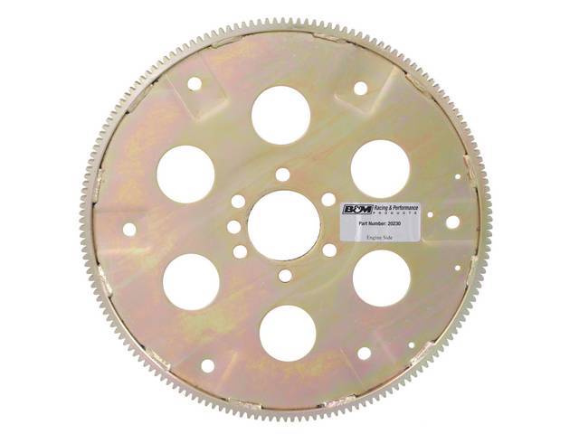 B & M Flexplate,168 Tooth, Dual Ring Gear, internal engine balance, 2-piece rear main seal, SFI 29.1 Approved
