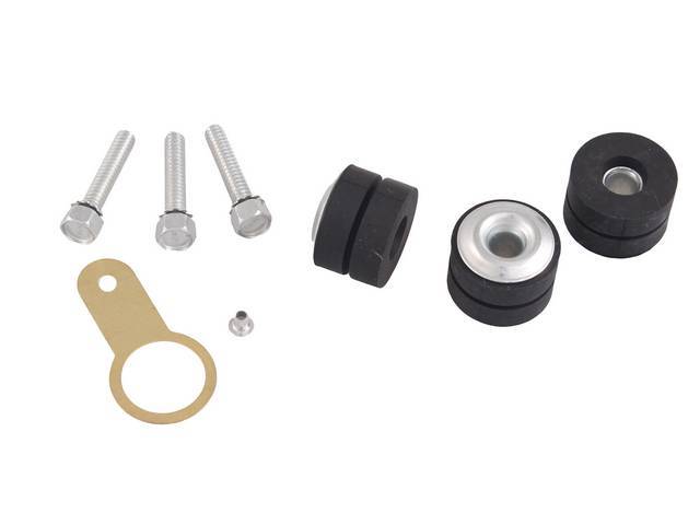 Windshield Wiper Motor to Firewall Fastener Kit, 8-piece, OE Correct AMK Products reproduction