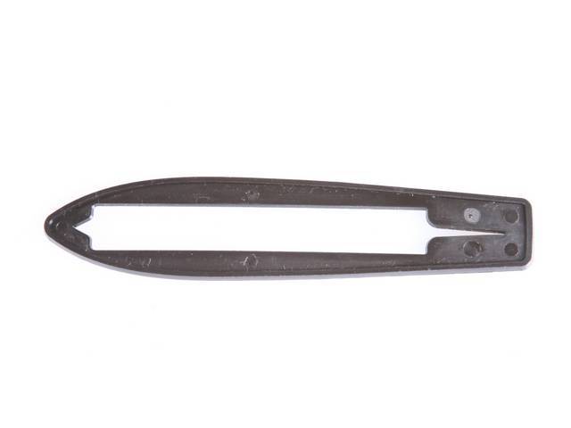 Outside Rear View Mirror Mounting Gasket / Pad, Manual Non-Remote mirror, 5 3/8 inch length, reproduction