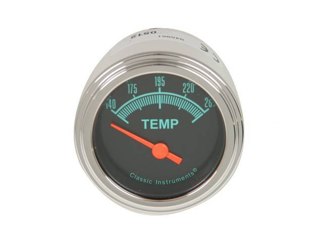 Coolant / Water Temperature Gauge, Classic Instruments, G-Stock Series