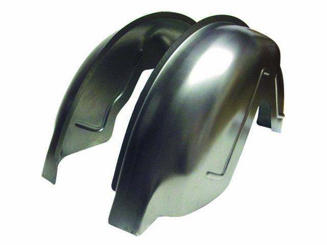 Detroit Speed Deep Tub / Mini-Tub Inner Quarter Wheelhouse Panel Set, allows for 17-18 inch diameter wheels and up to 335 mm tires for (70-81)