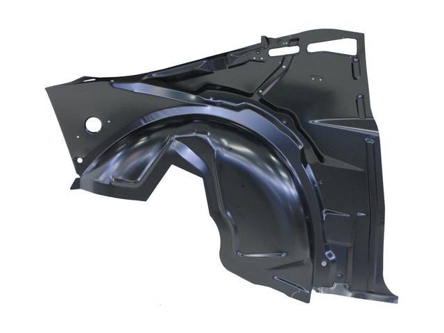 Rear Quarter Side Inner Brace / Inner Wheelhouse, LH, GM Licensed Reproduction
