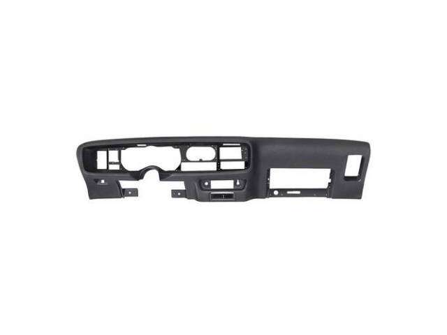 Dash / Instrument Panel Pad, Black finish, OER reproduction for (70-77)