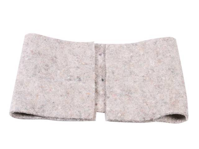 Rear Seat To Trunk Divider Board Jute Pad, reproduction