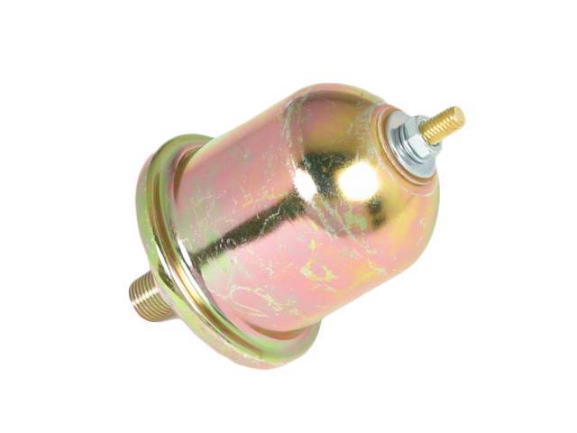 Sending Unit / Switch Assembly, Oil Pressure, Classic Instruments, 1/8 inch-27 NPTF, 100 psi, 240-33 ohm resistance range, use w/ Classic Instruments gauges only