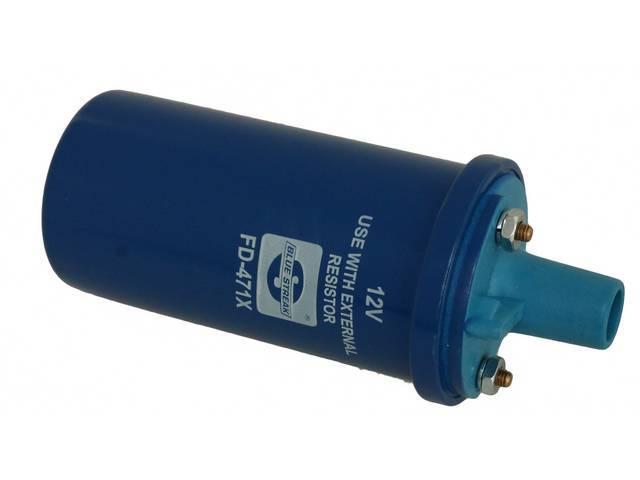 Ignition Coil, Replacement part by Standard**Unitized is solid state electronic, done to eliminate points **