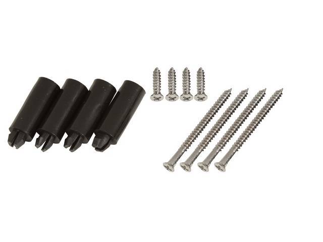 Head Light Bezel Hardware Kit, 16-pc reproduction