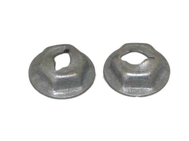 Steering Wheel Shroud Emblem Fastener Kit, 2-pc, OE Correct AMK Products reproduction