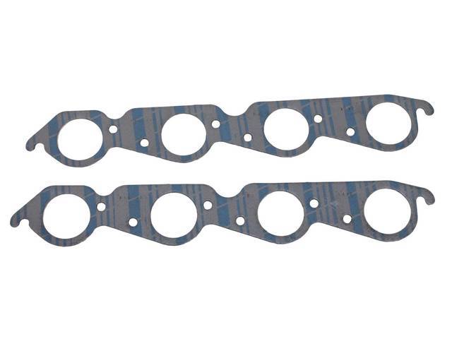 Exhaust Manifold / Header Gasket Set, 2.13 Inch Diameter, Perforated Steel Core W/ Anti-Stick Backing, Fel Pro