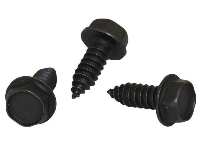 Clutch Bellcrank Bracket to Frame Fastener Kit, 3-pc screw kit for (73-76)