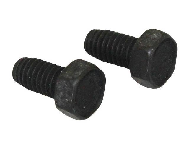 Front Brake Hose Bracket to Frame Fastener Kit, 2-pc, OE Correct AMK Products reproduction