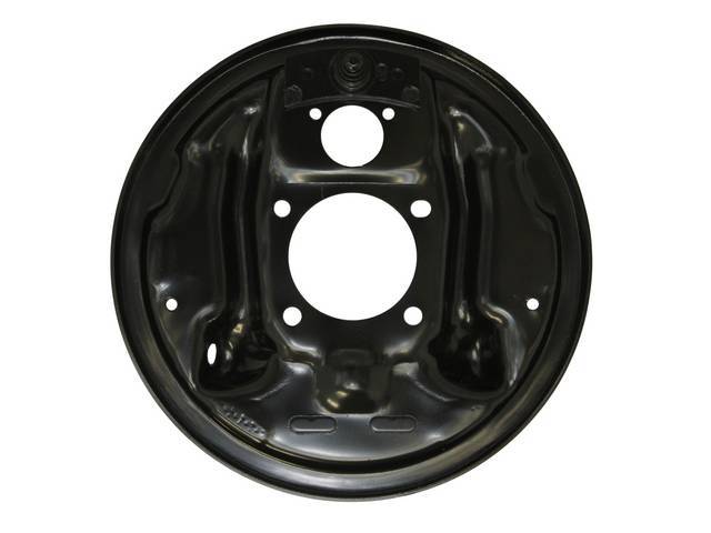 Rear Brakes Backing Plate, LH, W/ 10 or 12 Bolt Rear End, reproduction