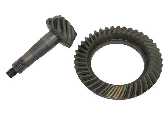 Ring and Pinion Gear Set, 10 Bolt, 8.2 inch Ring Gear, 3.73 gear